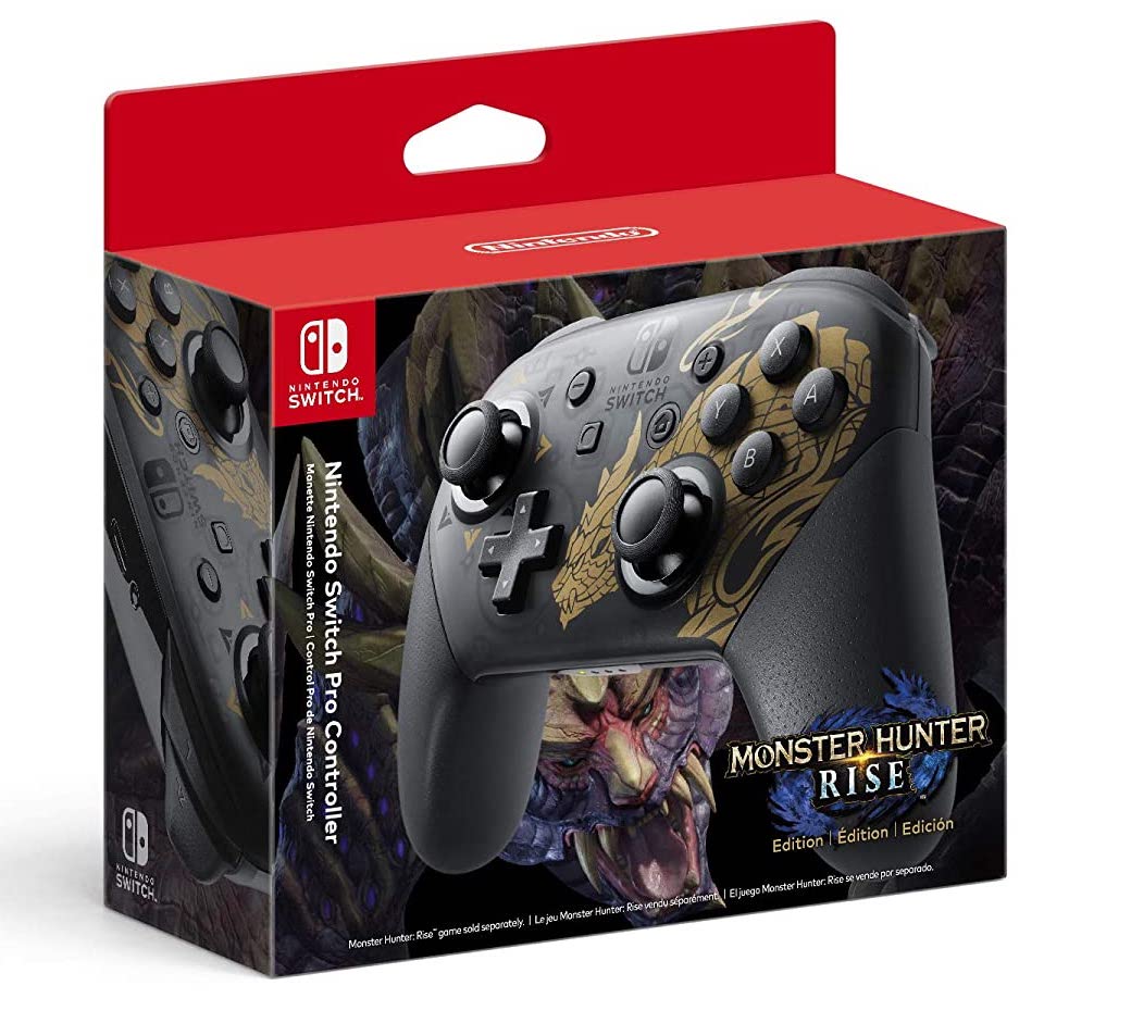 Nintendo Switch Pro Controller, Monster Hunter Controller, GameFixer