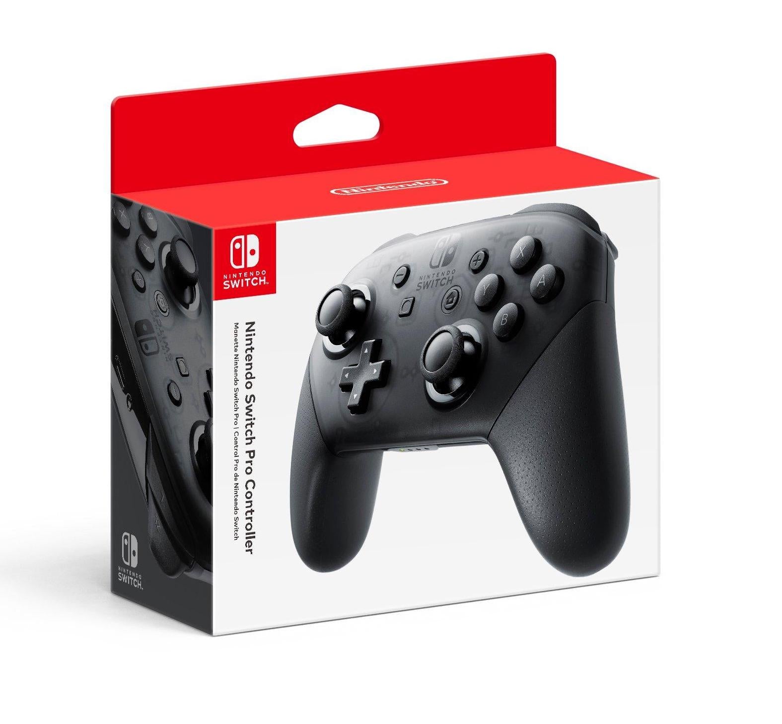 Nintendo Switch Pro Controller, Wireless Black Controller, GameFixer